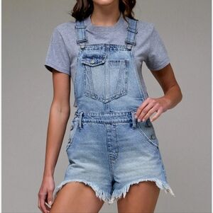 Hidden Pixie Vintage Classic Short Overalls